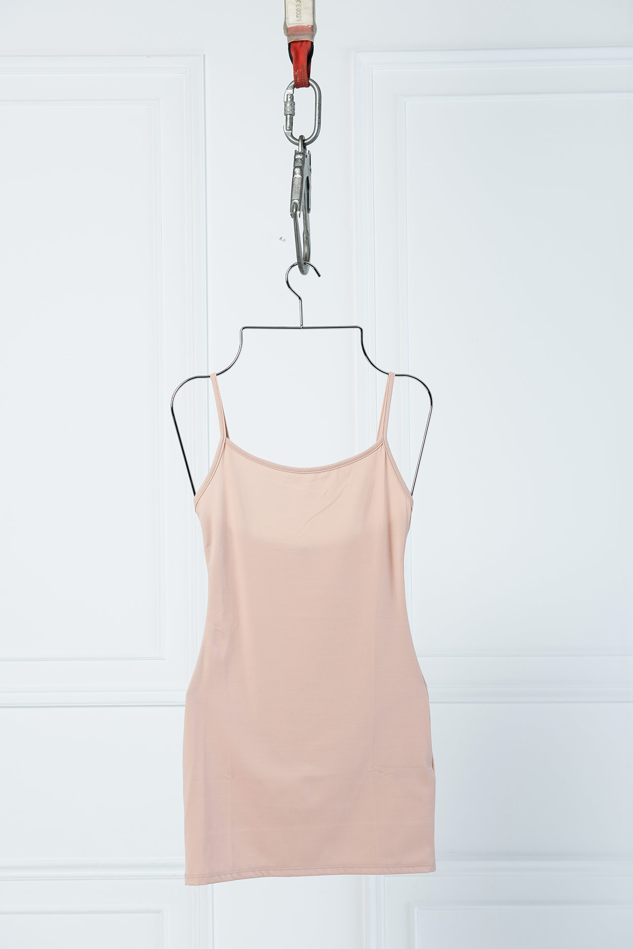 Nude Bodycon Cami Mini Dress