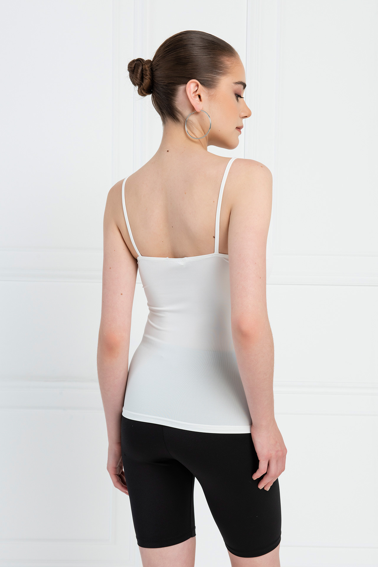 Offwhite Deep V-Neck Cami