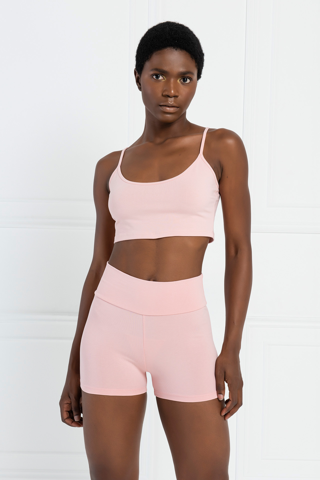 Pink Crop Cami