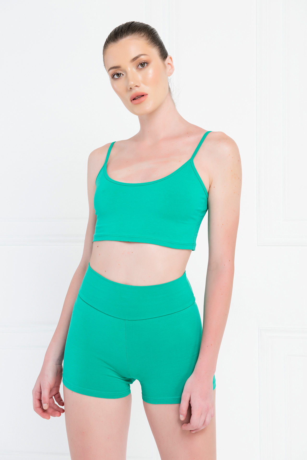 Light Green Crop Cami