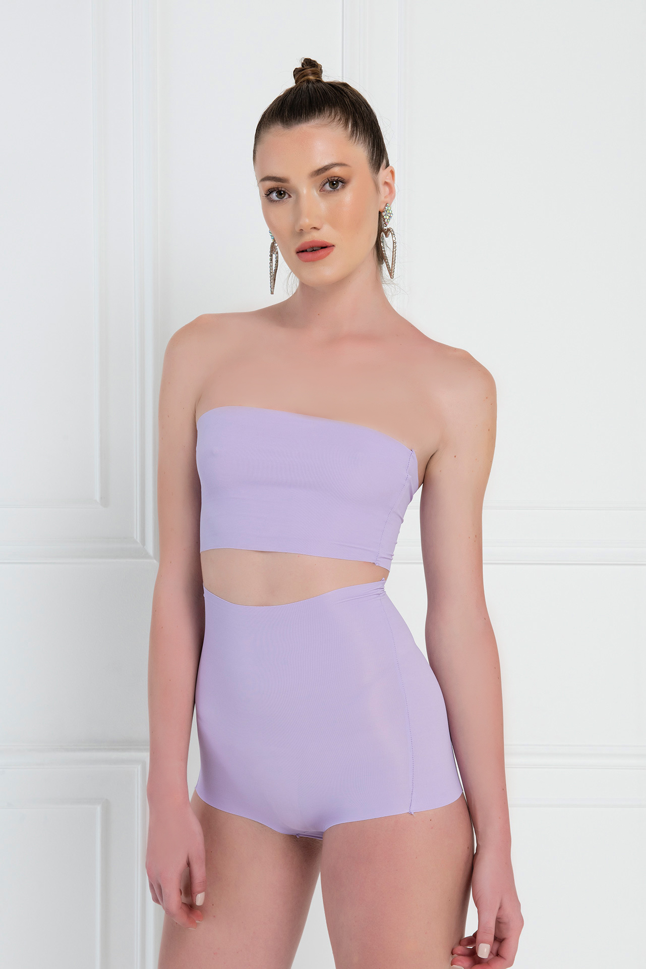 High Waist Brazilian Cut New Lilac Brief