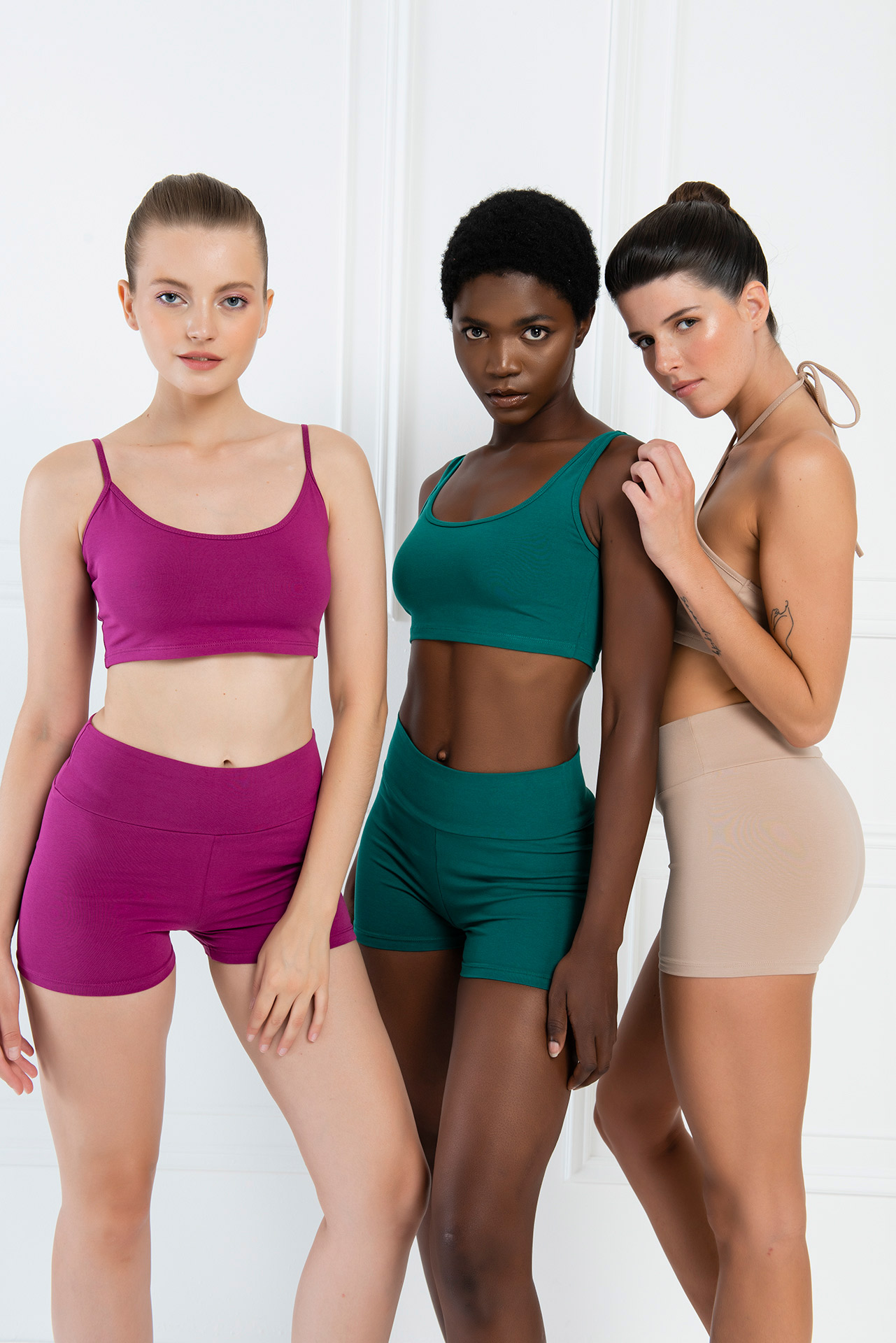 Violet Crop Cami