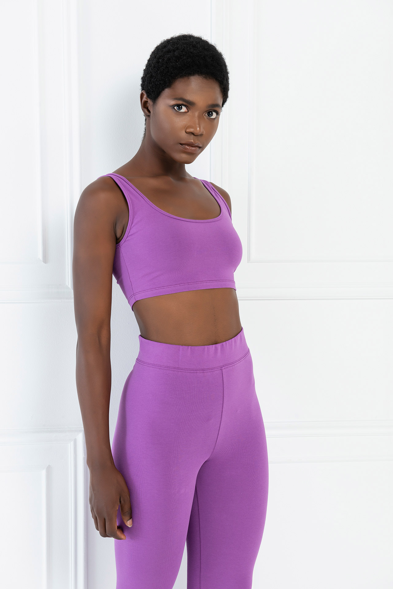 Light Purle Sports Bra