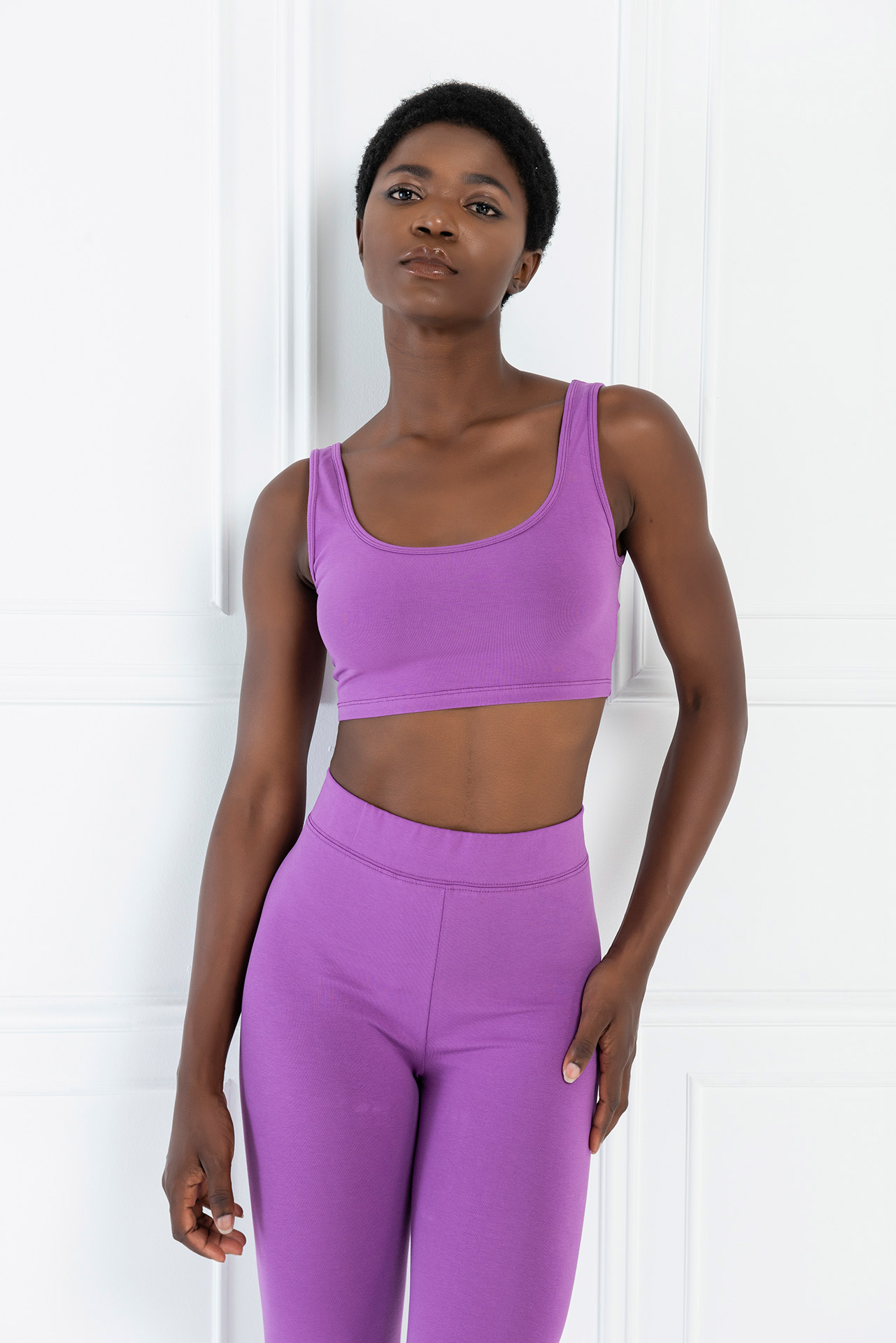 Light Purle Sports Bra