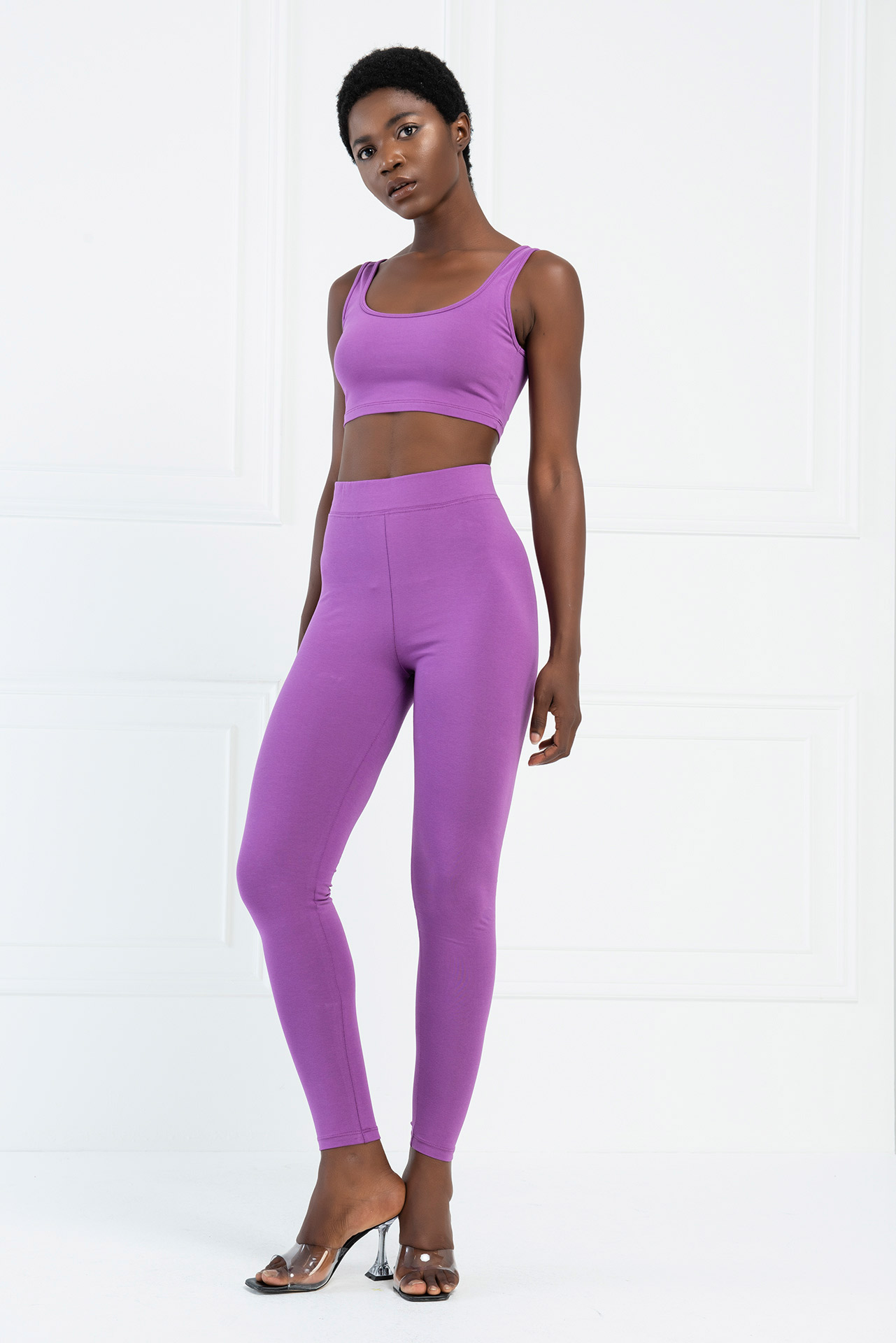 Light Purle Sports Bra