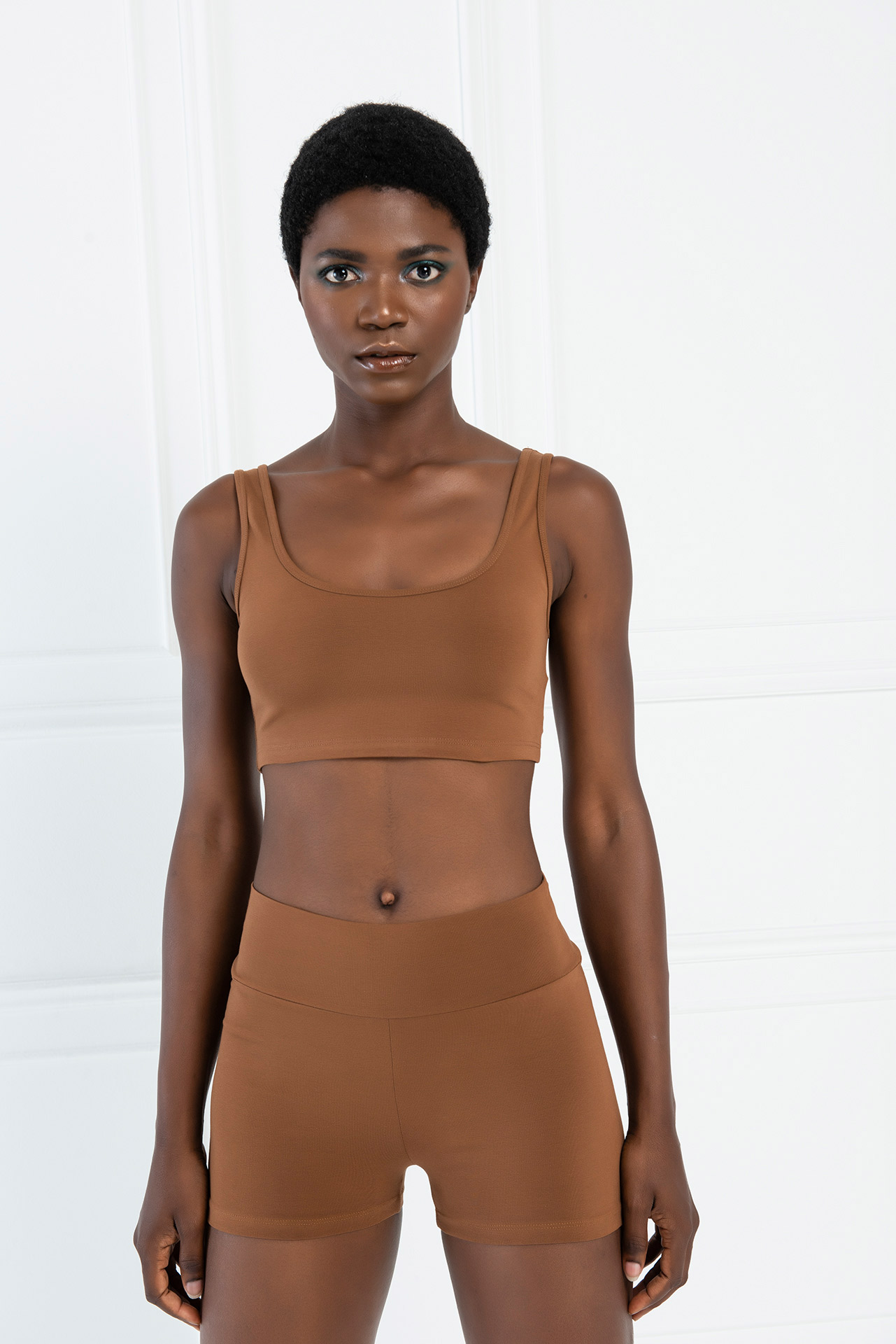 Tobacco Sports Bra