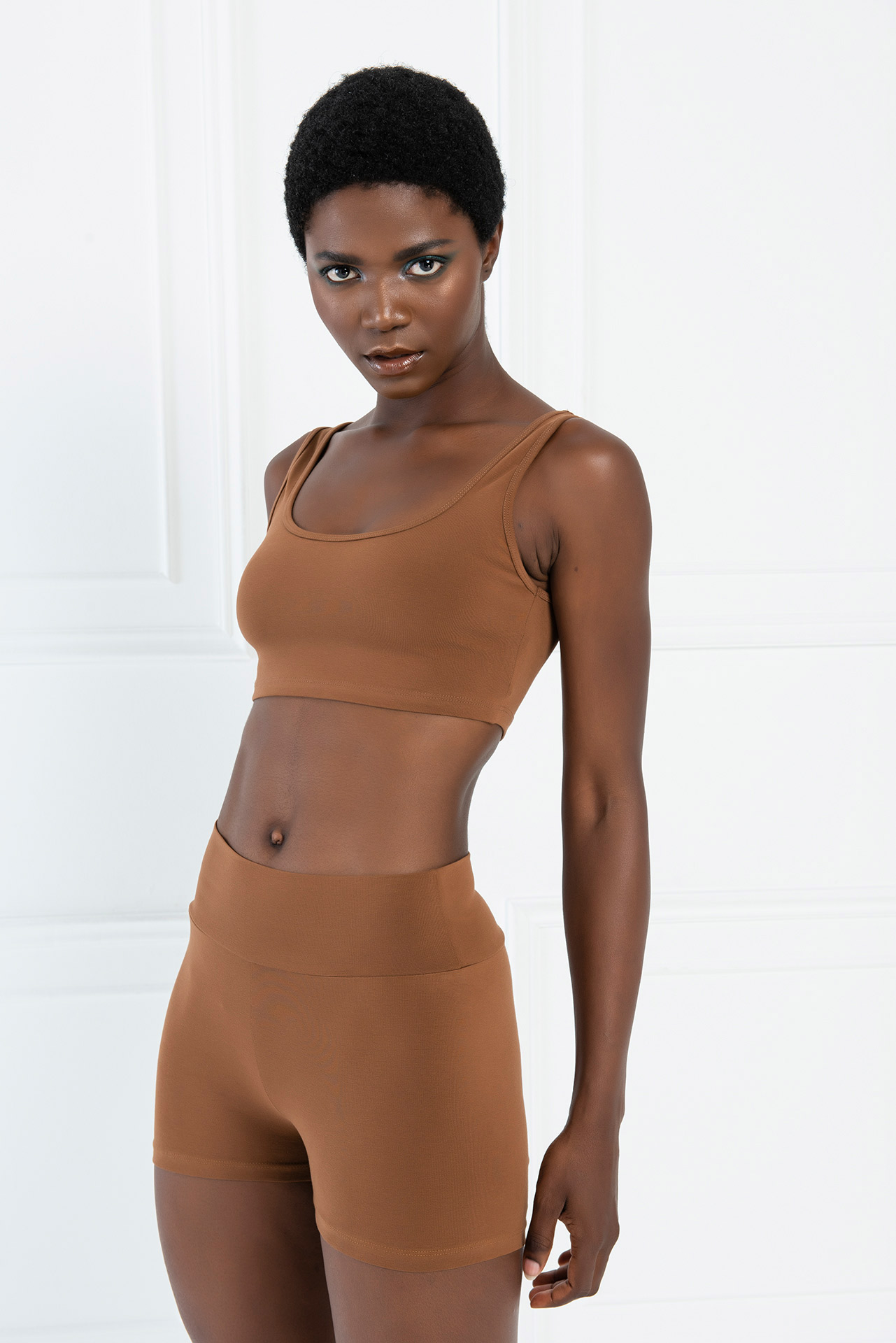 Tobacco Sports Bra