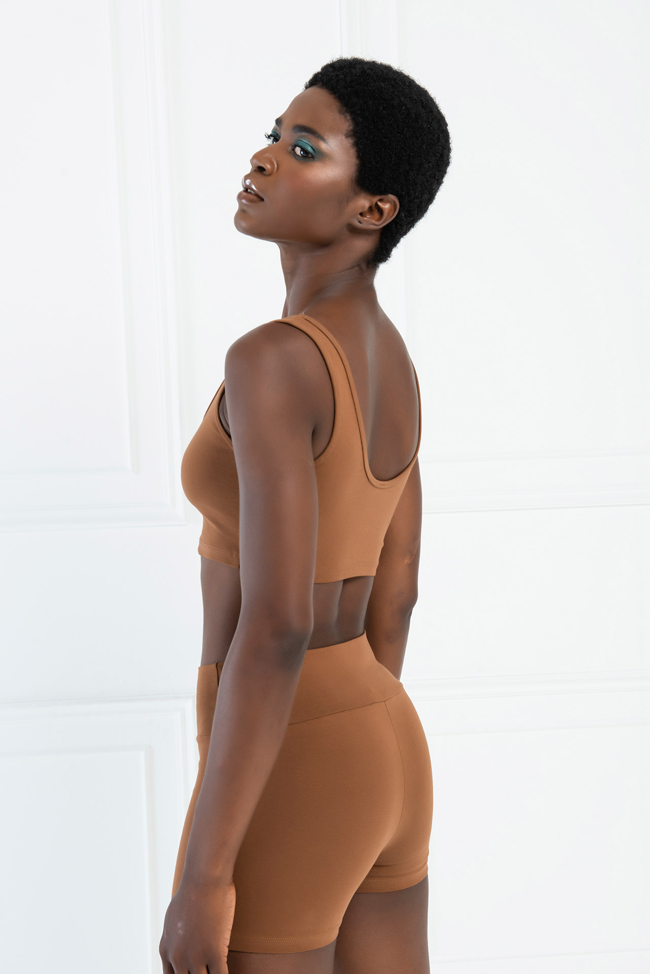 Tobacco Sports Bra