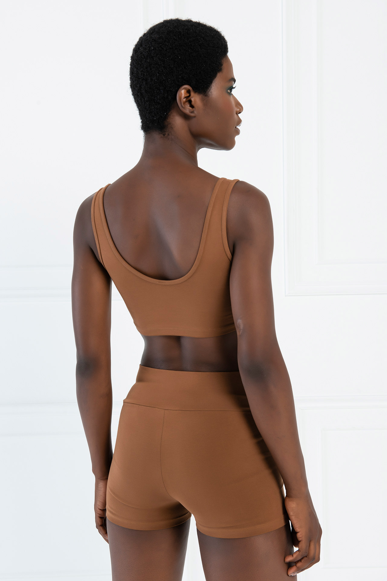 Tobacco Sports Bra