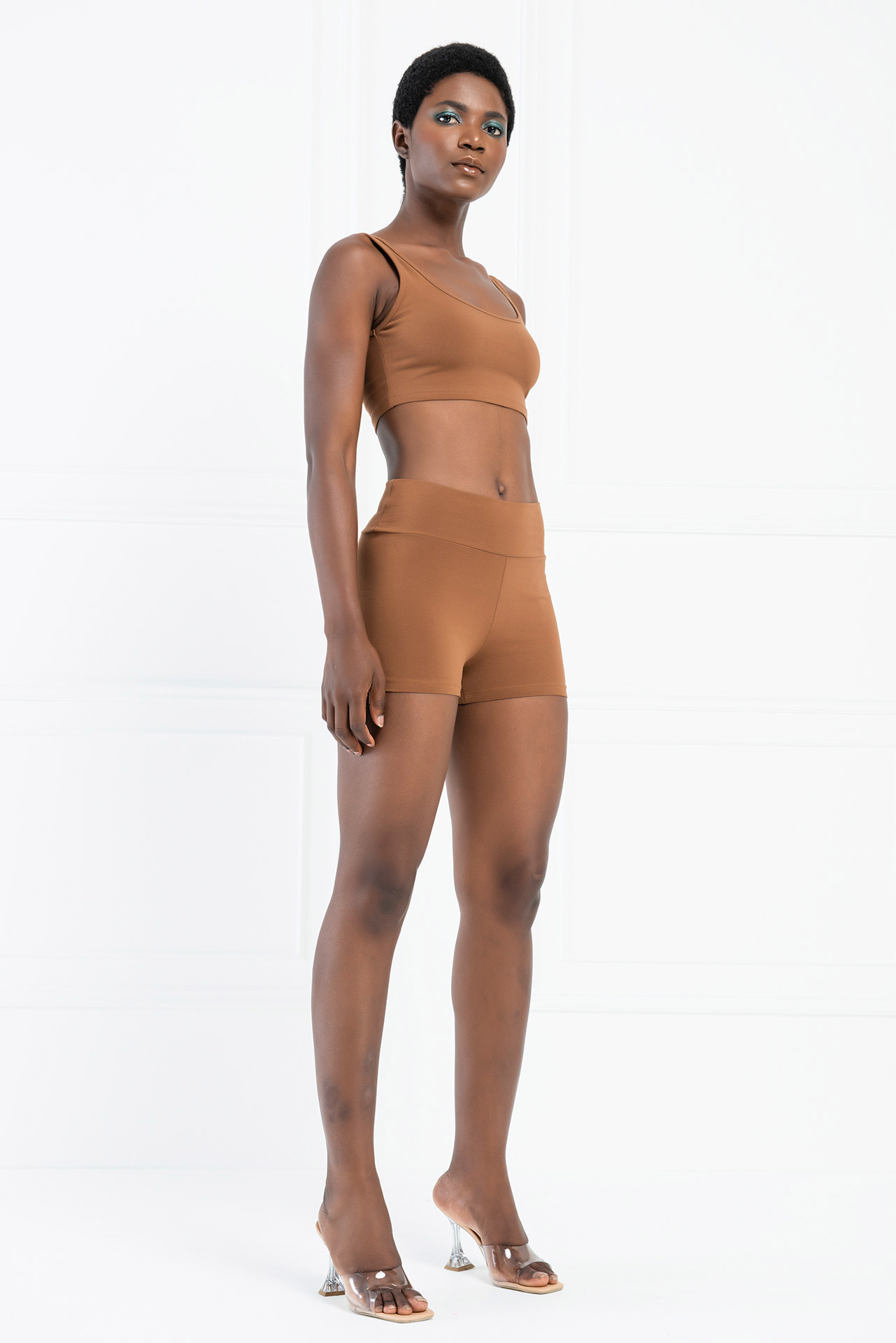Tobacco Sports Bra