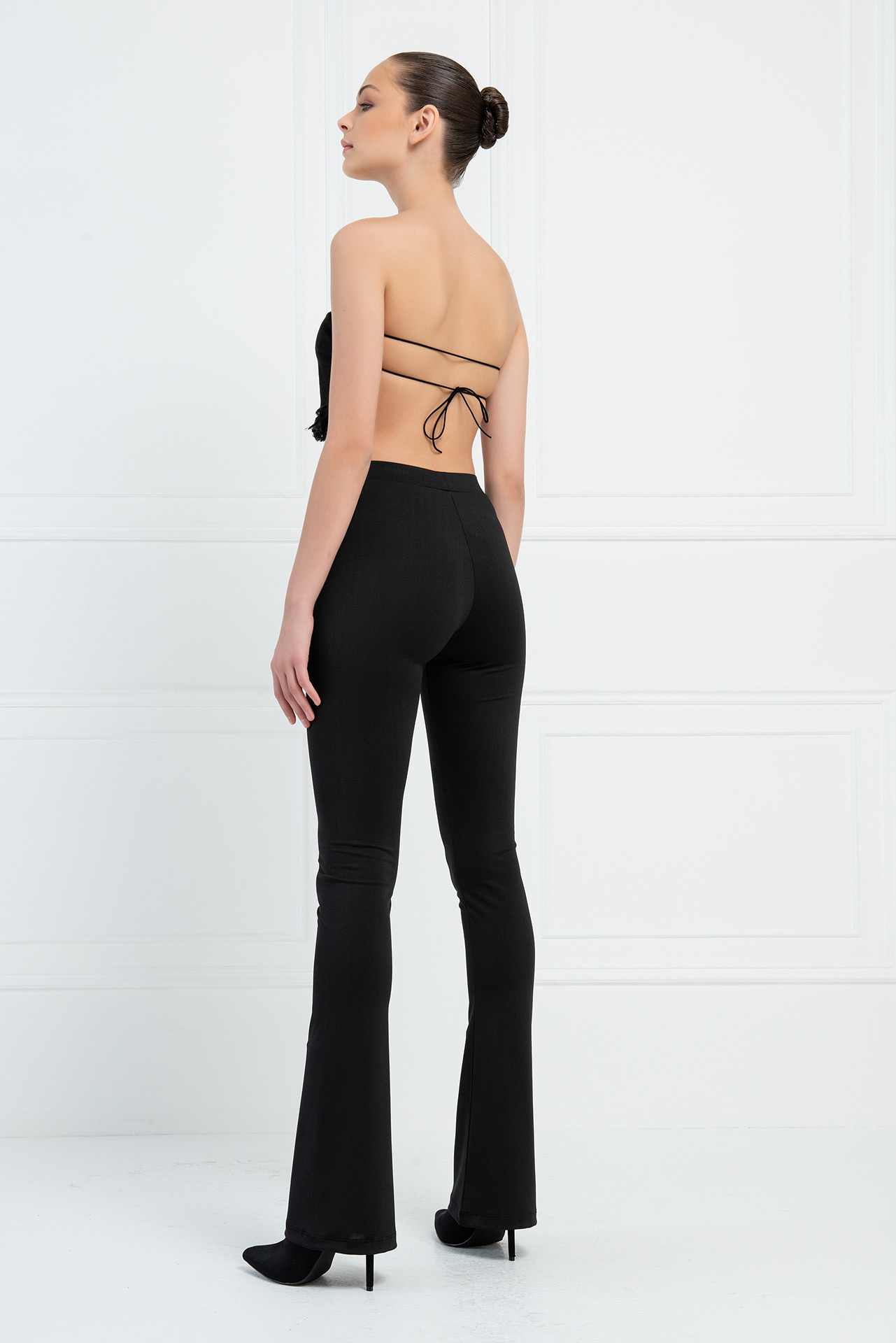 Black High Rise Pants