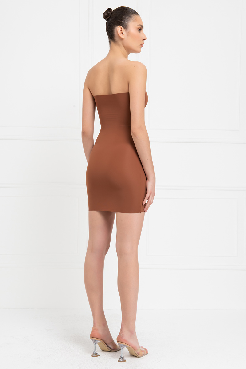 Strapless Full Body Slip Shapewear Mini Taba Dress