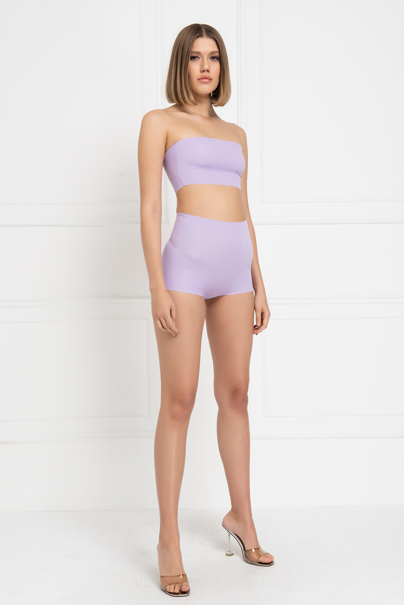 Lilac Seamless Bandeau