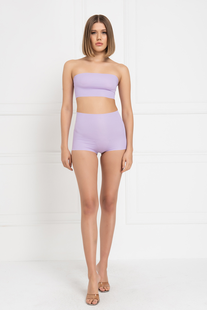 Lilac Seamless Bandeau
