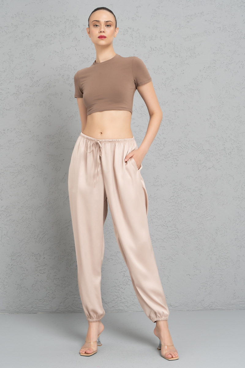 Short Sleeve Soil Crop Top