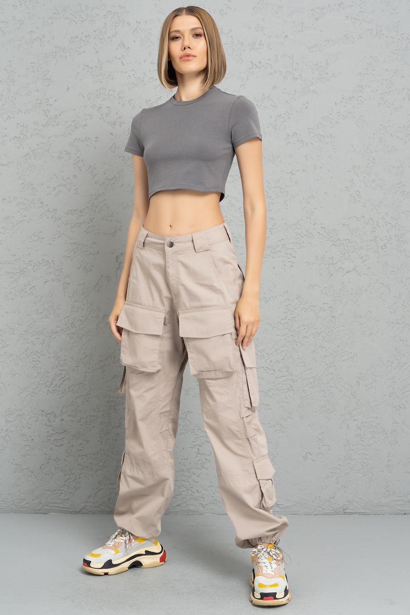 Short Sleeve Týtenyum Crop Top