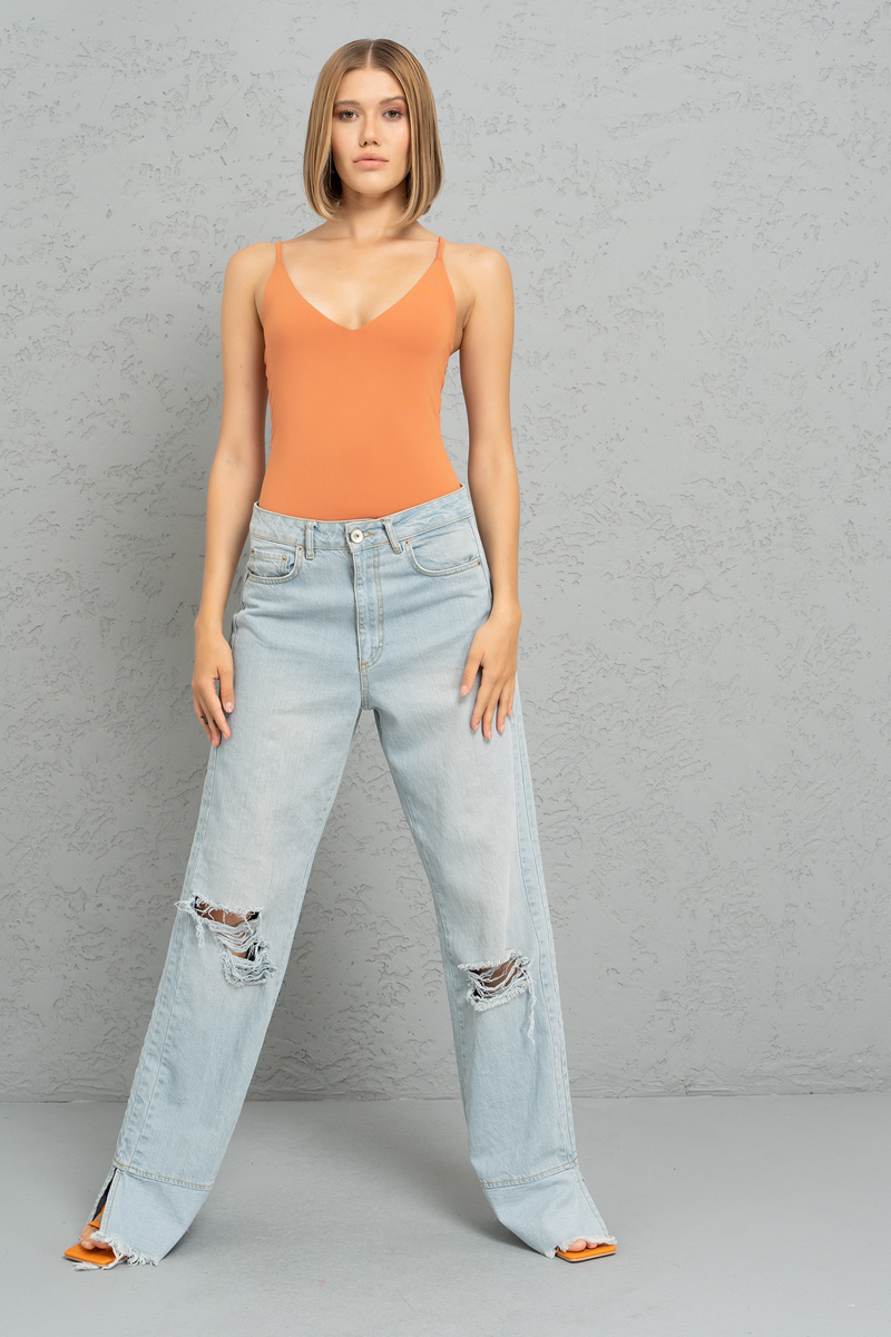 Ochre Deep V-Neck Cami