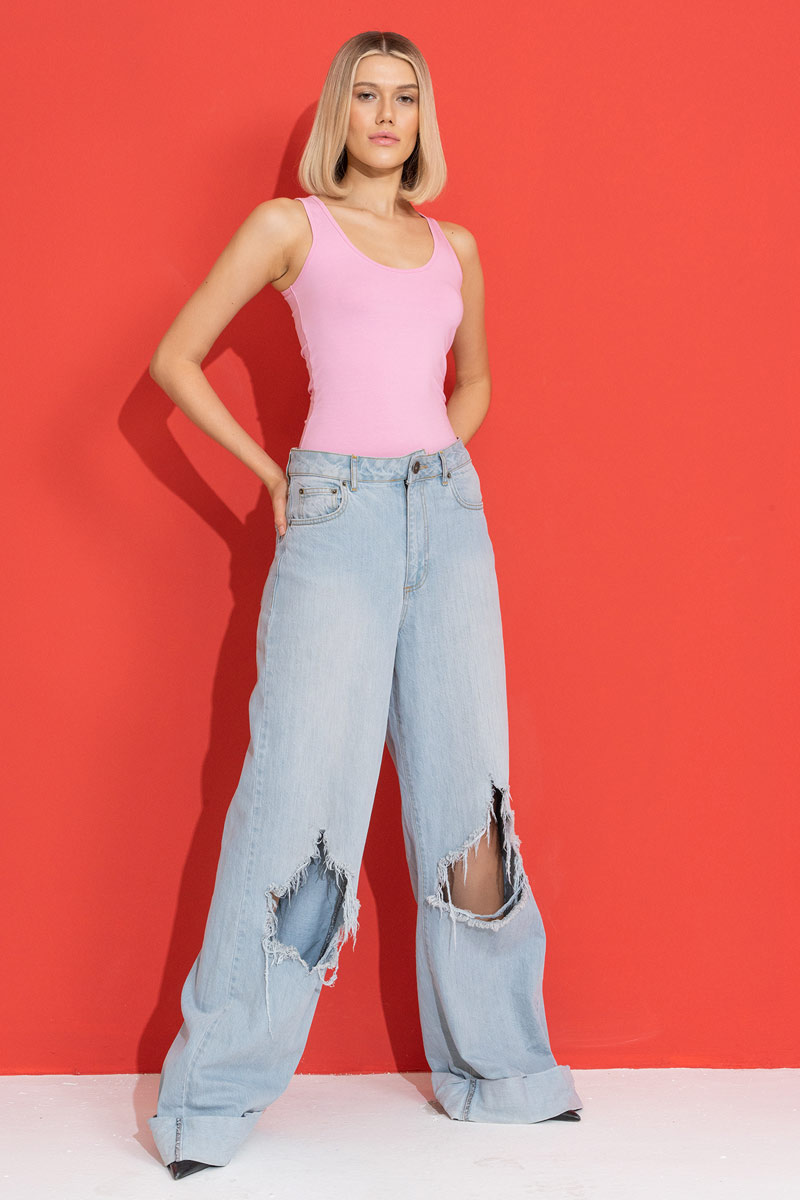 Basic Pink Tank Top