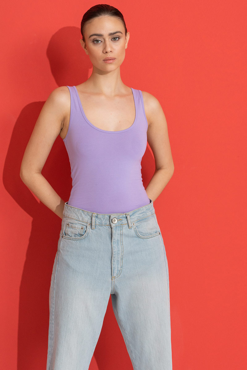 Basic Lilac Tank Top