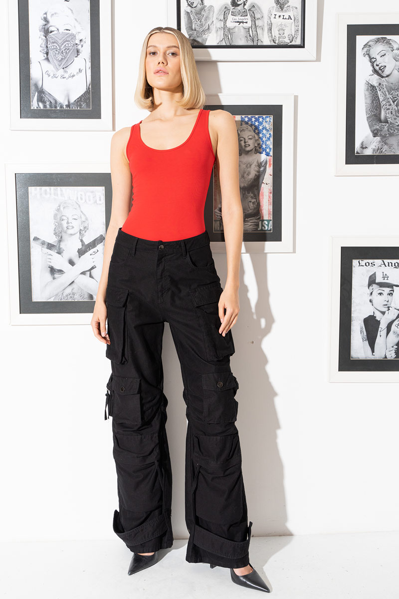 Basic Red Tank Top