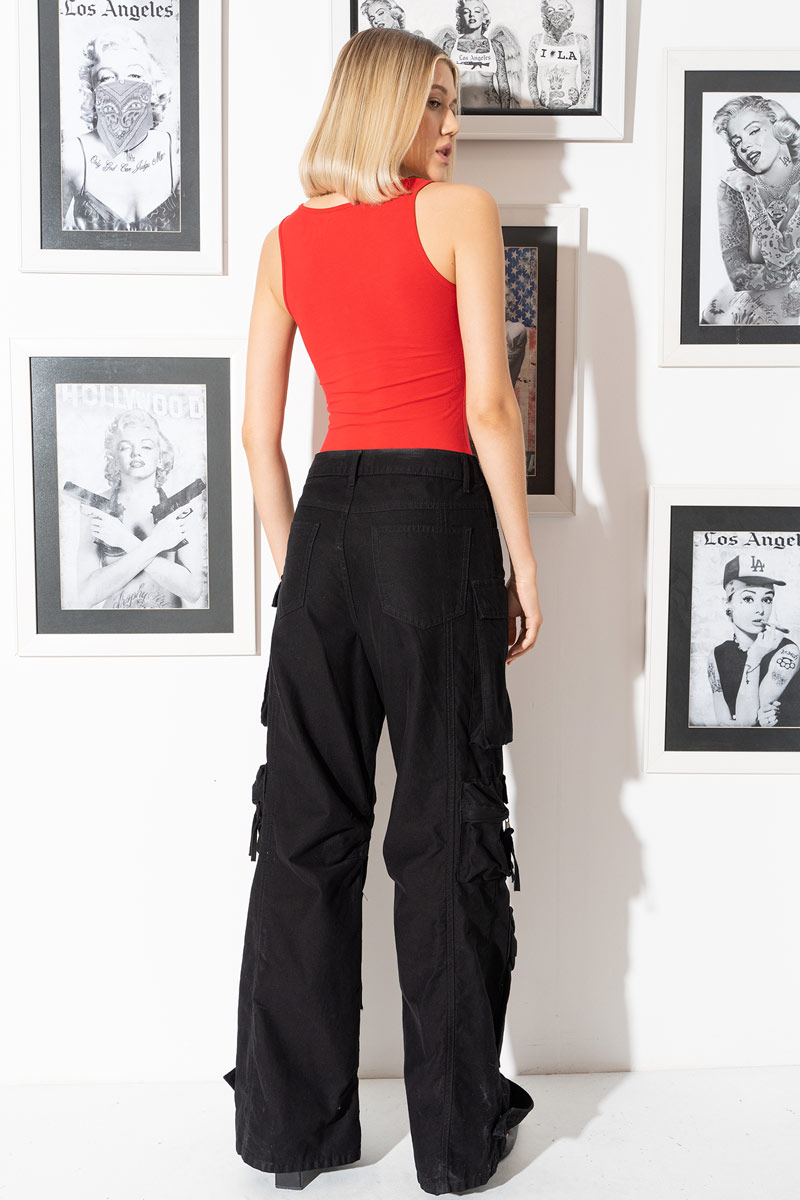 Basic Red Tank Top