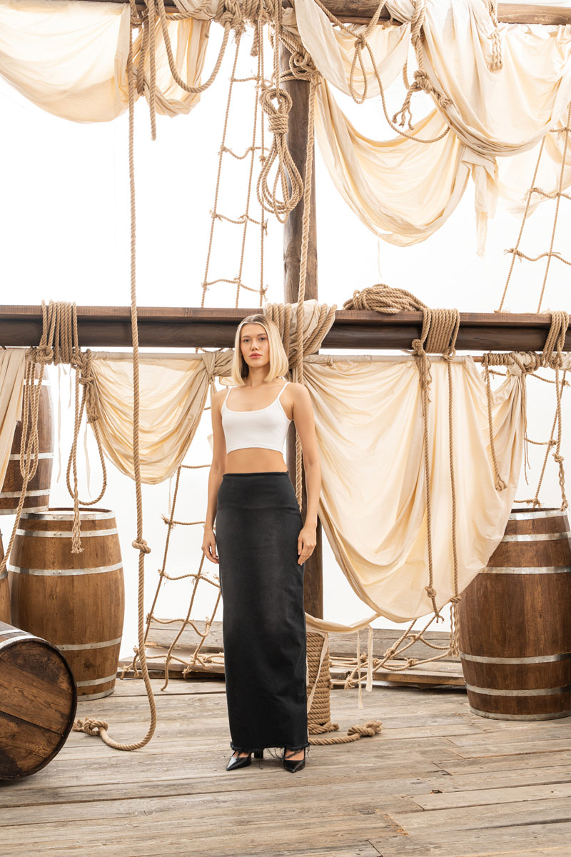 Offwhite Crop Cami