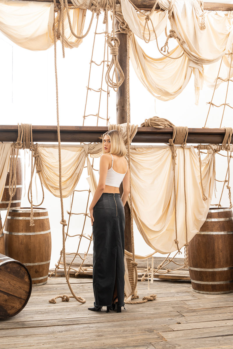 Offwhite Crop Cami