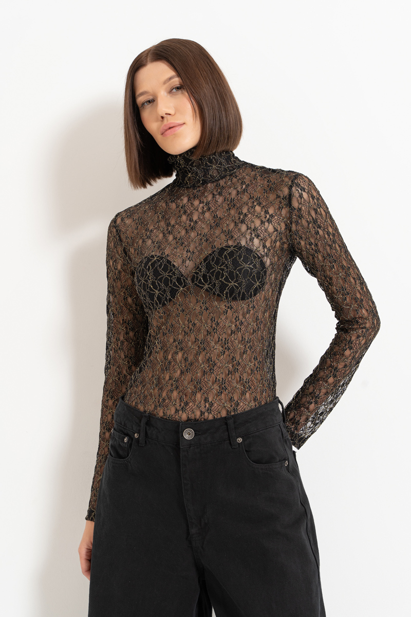 Kyerivs Women's Mesh Tops Long Sleeve See Through Sheer Blouse Black Sexy  Clubwear Shirts : : Clothing, Shoes & Accessories