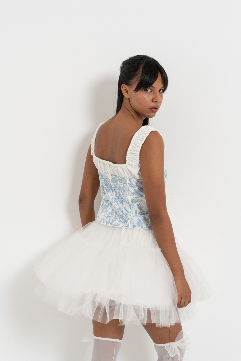 Off white Mini Tütü Etek