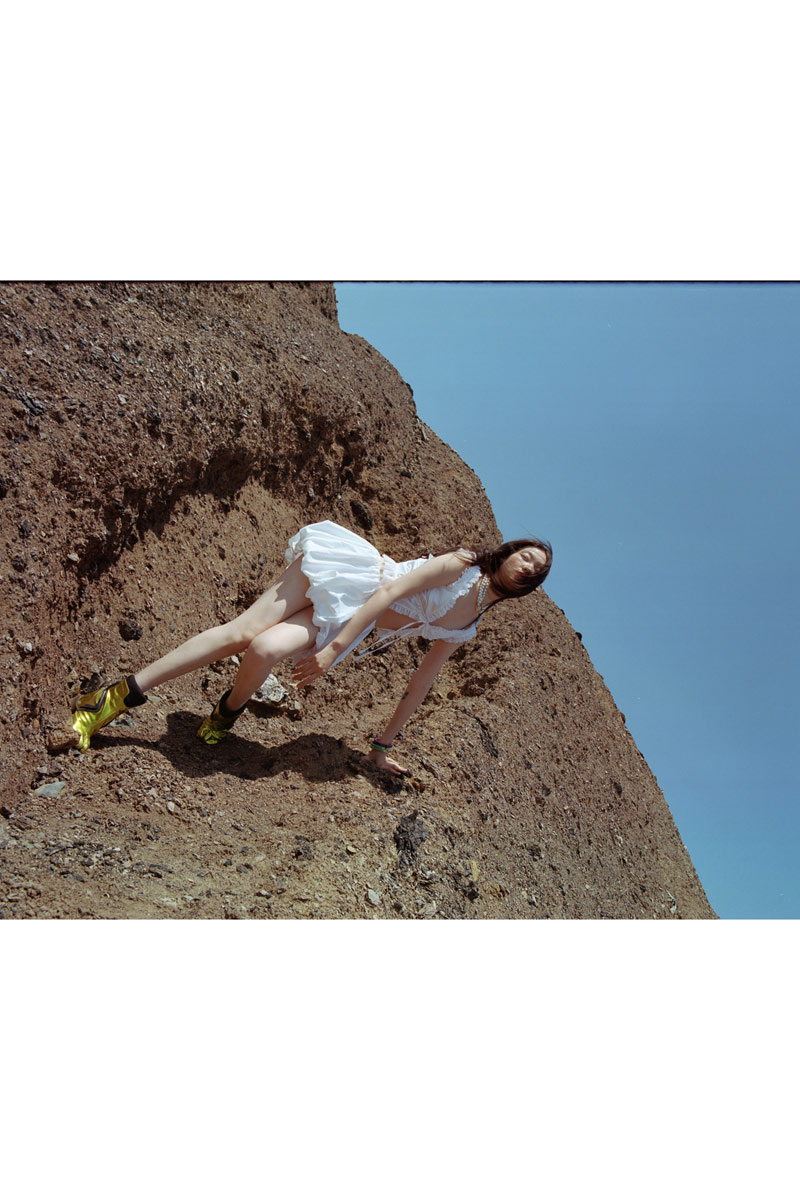 Off white Mini Balon Etek