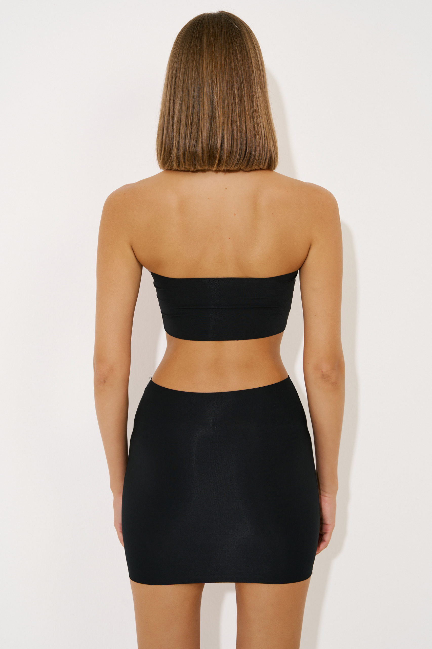 Black Seamless Bandeau