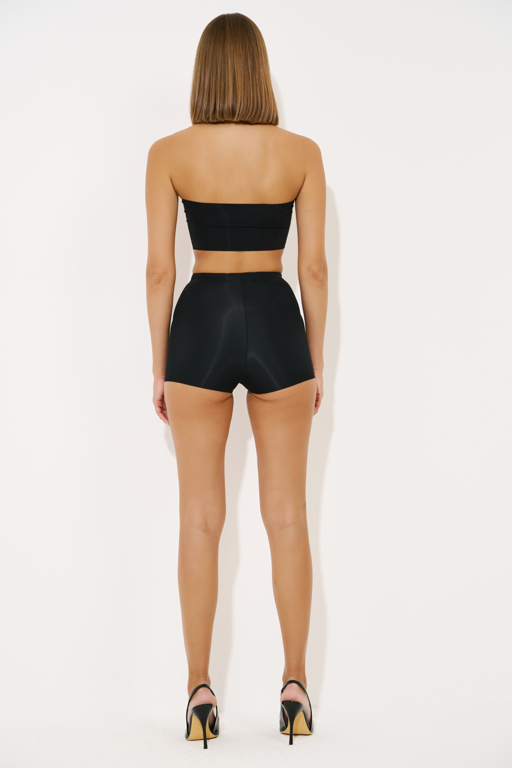 High Waist Shapewear Briefs in Black