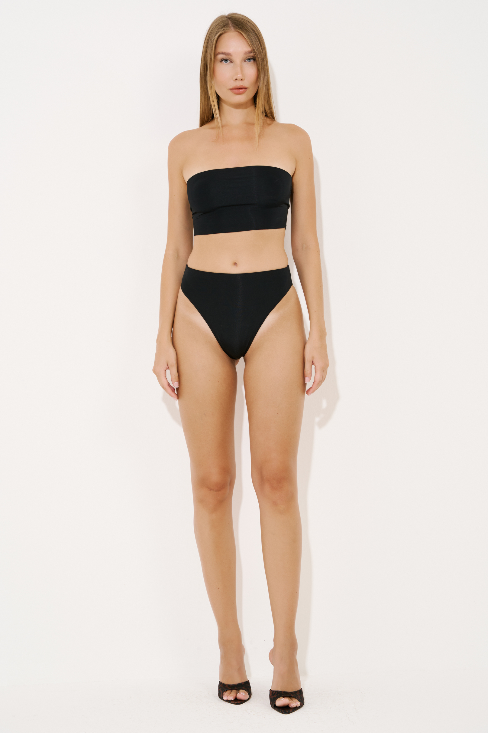 Black Cheeky Shorts