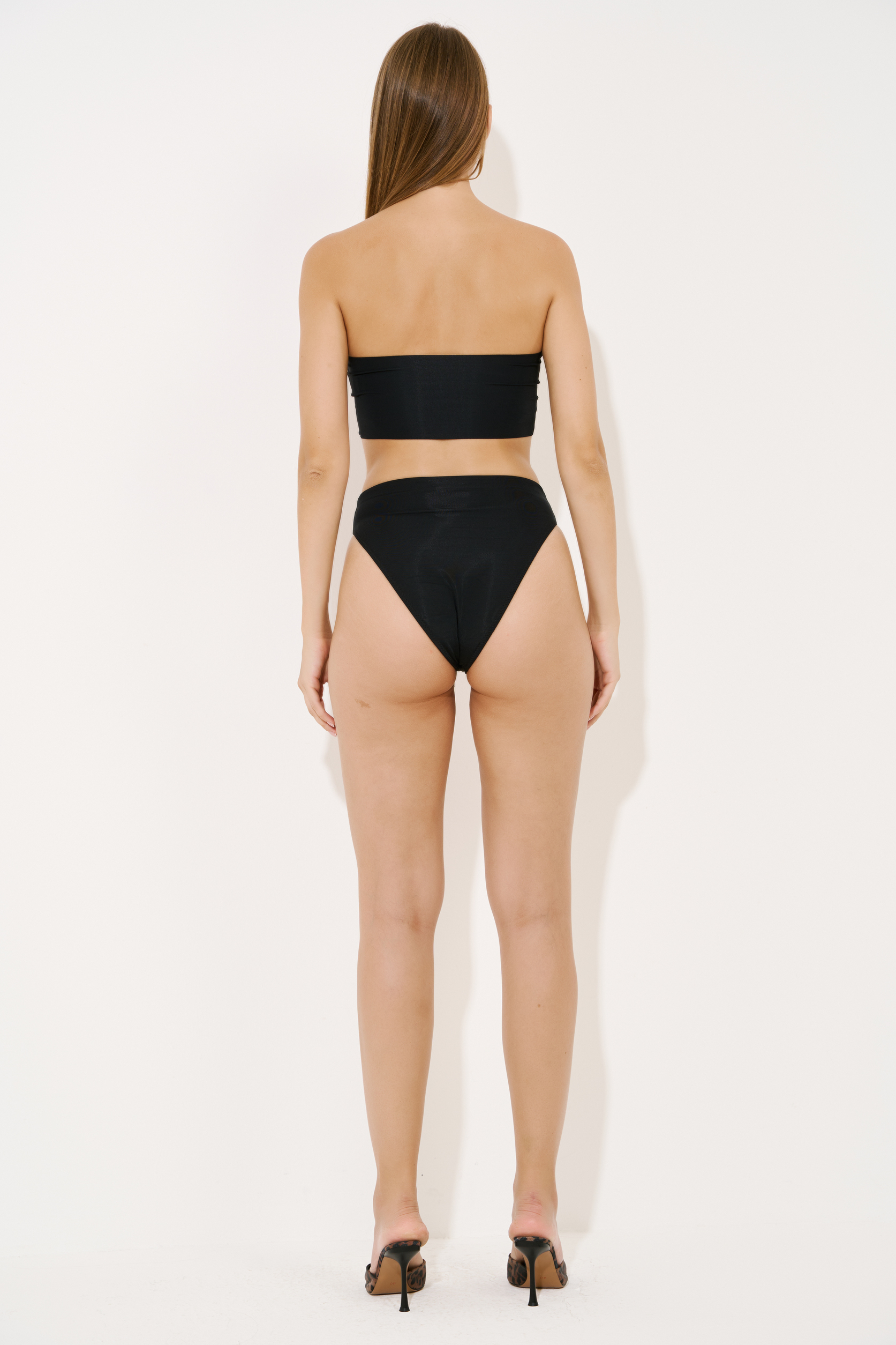 Black Cheeky Shorts