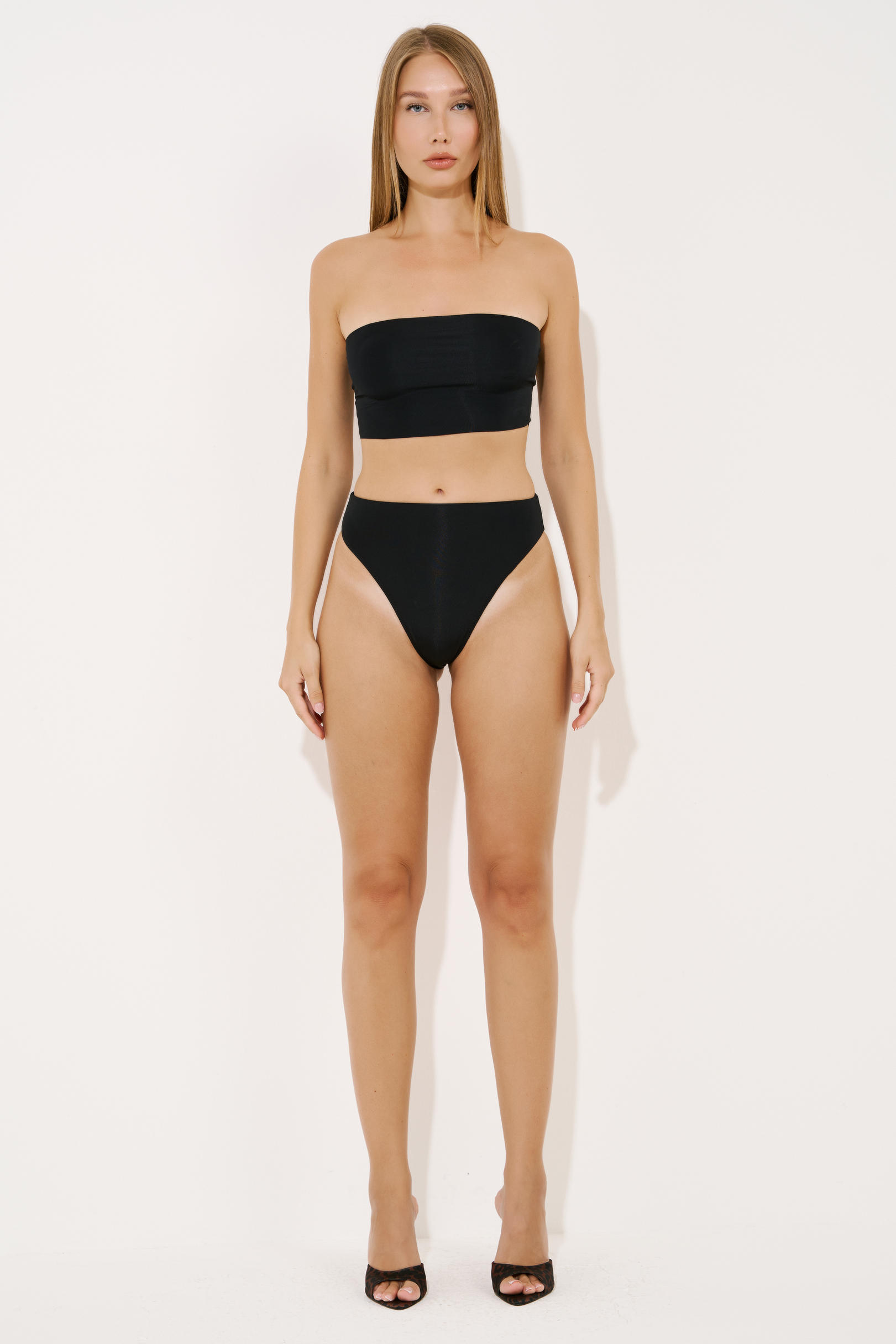 Black Cheeky Shorts
