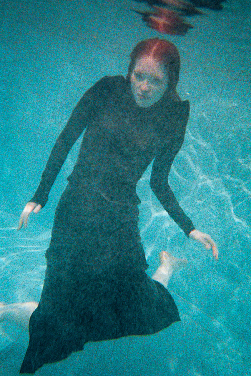 Black - Janjan Taşlı Transparan Bodysuit